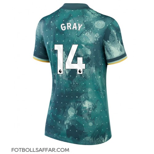 Tottenham Hotspur Archie Gray #14 Tredjeställ Dam 2024-25 Kortärmad